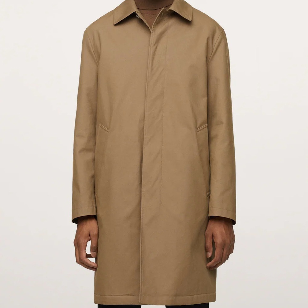 Mango Classic water-repellent Cotton trench